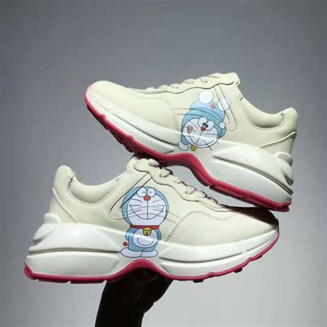 gucci doraemon clothes|doraemon rhyton women's shoes.